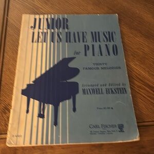 🌿🌼Junior Let us have music for piano Maxwell Eckstein.